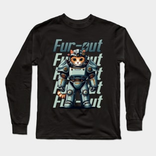 Fur-Out | Cat | Video Game | Animal | Game Icon | Pop Culture | Hero Long Sleeve T-Shirt